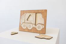 Load image into Gallery viewer, GARBAGE TRUCK PUZZLE