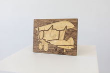 Load image into Gallery viewer, VINTAGE AIRPLANE PUZZLE