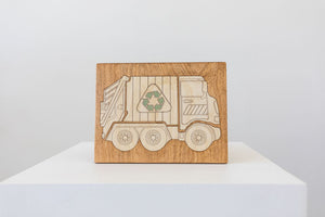 GARBAGE TRUCK PUZZLE
