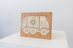 GARBAGE TRUCK PUZZLE